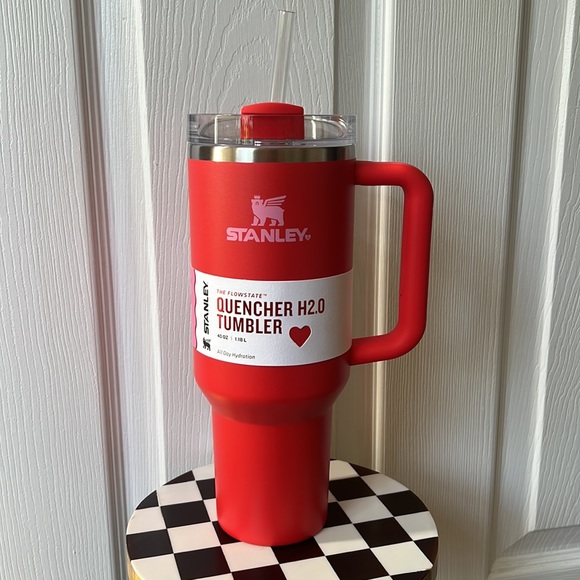 Stanley Other - NWT Stanley Target exclusive Valentines Day red 40 oz quencher tumbler